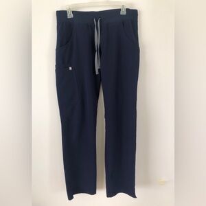 FIGS Technical Collection Kade Cargo Scrub Pants Women's MT Navy Nurse Medical
